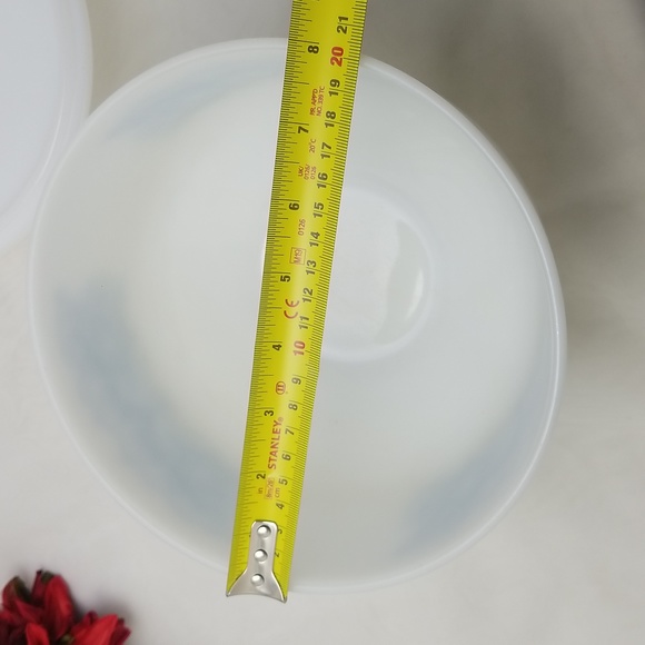 Federal Glass Blue Tulip Casserole Mixing Bowl with Lid - Picture 7 of 16